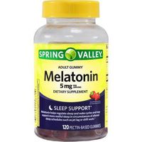 Spring Valley Adult Gummy Melatonin Sleep, 120 Gummies