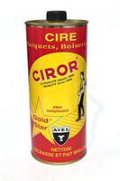 Avel Liquid Wax Floor Polish Gold Star Ciror, Jaune CIRE 79, 1 Litre