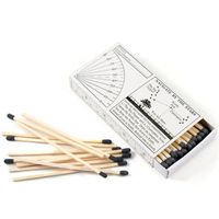 HomArt Long Decorative Matches in Adventure Guide Box, Set of 2