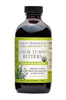 Urban Moonshine Calm Tummy Digestive Bitters | Organic Herbal Supplement for Occasional Nausea & Upset Stomach | Chamomile & Ginger | 8 FL OZ (Pack of 1)