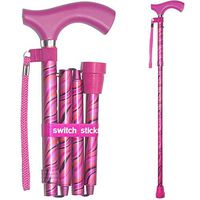 Switch Sticks Aluminum Adjustable Folding Cane and Walking Stick collapses and adjusts from 32 to 37 inches, Tango
