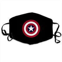 UeMuah Cap-Tain AME-rica's Shi-ELD Dust-Proof Mask Earloop Face Mask Reusable Washable Mouth Masks for Outdoor Cycling Camping