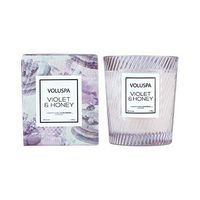 Voluspa Violet and Honey Boxed Classic Candle, 6.5 Ounces