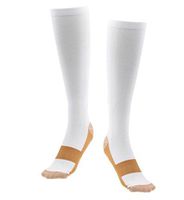 Copper Compression Socks For Men and Women 15-20mmhg Knee High