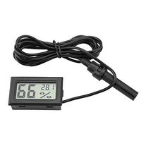 Yesbaby Embedded Mini LCD Thermo-Hygrometer Humidity Temperature Monitor with Probe