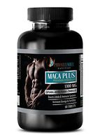 Stamina Pills for Men Sex - MACA Plus Advanced Formula 1300MG - Maca Extract Powder - 1 Bottle (60 Tablets)