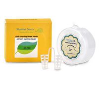 Anti Snoring - Nasal Dilator - Comfortable, Safe and Natural - 4 Sets of Nose Vents with Travel Container - Snoring Solution Sleep Aid Snore Reduction