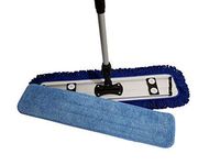 Microfiber Mop, Professional Grade 24 Inch Kit by IdaSmart, Adjustable Aluminum Handle and 2 Premium Washable Mop Pads, Dry Dust Mop and Wet Mop for Laminate, Tile, Hardwood Floor Care and Cleaning