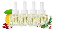 (4 Pack) Flower Bomb & Cedar Plug in Refills - Fits, Air Wick®, Scented Oil Warmers