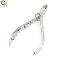 G.S 4" STAINLESS STEEL SILVER COLOR NAIL CLIPPER BEST QUALITY