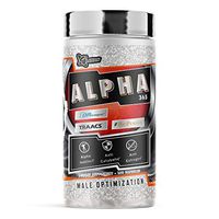 Glaxon Alpha365, Muscle Building, Nootropic, Vitamin D3, Zinc, Saponins, Antioxidant, 180 Capsules