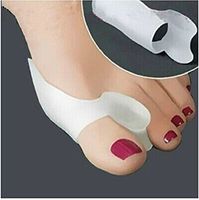Healtheveryday2 x Silicone Gel Toes Cushion Pad Bunion Protector Toe Separator Pain Relief (White)