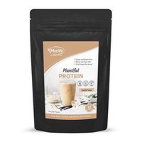 Morlife Plantiful Protein Vanilla Fudge 500g - Vegan, Gluten Free, Support Energy Production with BCCA's + Calcium & Magnesium, 46% of Daily Protein Intake per Serve, Vanilla, 14 Serves