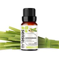Lemongrass Essential Oil - Made in India - 100% Pure Extract Lemongrass Oil Therapeutic Grade (0.33 Fl Oz / 10 ml)
