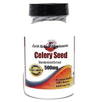 Celery Seed Standardized Extract 500mg * 90 Caps 100% Natural - by EarhNaturalSupplements