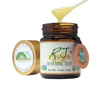 GREENBOW Organic Fresh Royal Jelly - 100% USDA Certified Organic, Pure, Gluten Free, Non-GMO Royal Jelly - One of The Most Nutrition Packed Diet Supplements - Highest Quality Royal Jelly - (70g).