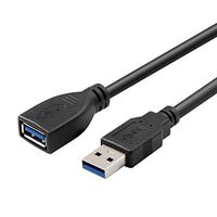 SimYoung USB 3.0 Extension Cable 1.5F, SuperSpeed USB3.0 Extender Cord A Male to A Female for Paystation, Xbox, Hard Drive, USB Flash Drive, Mouse,Keyboard, Card Reader, 1.5ft