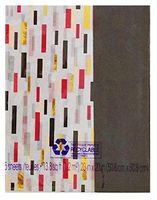 Luxury Metallic Foil Black Red and Gold Art Deco Style Design Pack of Decorative Gift Wrapping Tissue Paper - Perfect for Bags, Boxes, Crafting and More! All Occasion, Birthday, Holiday