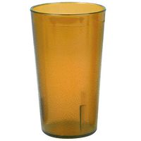 32 oz. Pebbled Plastic Tumbler 12/Pack - Amber