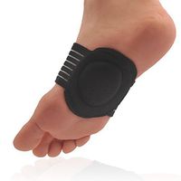 Mintfoot Arch Support Brace Set - Two Cushioned Insole Wraps for Flat Feet and Plantar Fasciitis - Fast Relief of Foot Pain