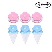 Washing Machine Floating Lint,Laoyel Hair Filter Net Pouch - Washer Hair Catcher for Household Tool (6 Pack)