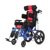 Transport Wheelchair, Lightweight Folding Adult Wheelchair, Medical Fully Lying Flat Reclining Seat Belt Secure It with in A Wheelchair Van Can The Height of The Headrest Be Adjusted