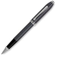Cross Townsend Titanium Herringbone Selectip Rolling Ball Pen with Rhodium Plated Appointments