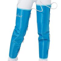 LUCKYYAN Intelligent Far Infrared Heat Pad for Leg and Knee Joint Care/Vibration Knee Massagers - 100W - 60 x 42cm - Blue - Ergonomic Design