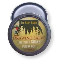 This Stuff Sucks!.Poison Out. The Hairy Gnome- All Natural Drawing Salve with Pine Resin and Plantain