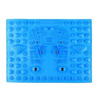 Foot Massage Mat Magnetic Acupressure Reflexology Massager Pad (Blue)