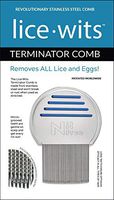 Terminator Lice Comb - Stainless Steel, Top Rated Comb for Lice, Mom & Pediatrician Recommended.