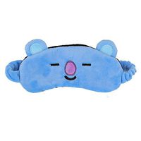 Youyouchard BTS Bangtan Boys Sleep Mask Eye Mask JUNGKOOK SUGA Cartoon Travel Aircraft Sleep Shade Breathable White Black Pink Red Mask(Style 2-05)