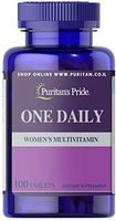 Puritan's Pride One Daily Women's Multivitamin - 100 Caplets