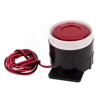 2 Wired Continuous Sound Electronic Alarm Buzzer DC 1V-12V 95dB by Uptell