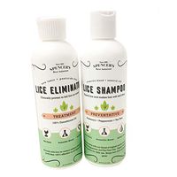Spencer’s Best Lice Eliminator Oil Bundle with Lice Prevention Shampoo Natural DIY Home Treatment Safe for Kids Adults & Family- Kill Super Lice Louse Nits Eggs. Pro Formula Clears Head Scalp & Hair