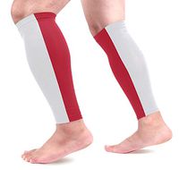 Abbylife Indonesia Flag 1 Pair Leg Brace Compression Long Cooling Sports Leg Sleeve