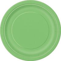 Lime Green Paper Cake Plates, 50ct