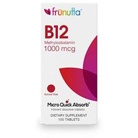 Frunutta Vitamin B12 Methylcobalamin 1000 mcg, Under The Tongue Instant Dissolve Tablets, 3 Month Supply, Proudly Made in USA