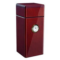 Cigar City Humidors Special Edition 16 Cigar Authentic Vertical Design (Spanish Cedar) Made in North America (Mahogany Gloss)