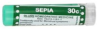 Ollois Organic, Lactose-Free Homeopathic Medicines, Sepia 30C Pellets, for Moodiness