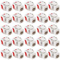 ICC - IC107L6CWH - 25PK Cat6 Jack - White
