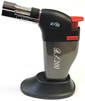 Eclipse Metal Butane Refillable Micro Torch Lighter, With Removable Stand, J1010