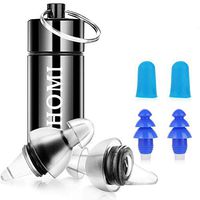 Ehomi High Fidelity Concert Earplugs - 23db Noise Reduction Music Earplugs, Reusable Hearing Protection Earplugs for Concerts, Musicians, Motorcycle, 2019 New Advanced Filter High Fidelity Ear Plugs