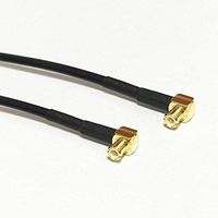 MCX male RA angle to MCX male RA angle RG174 cable 20cm 8inch for wireless Good Quality Fast USA Shipping