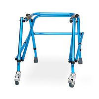 Tx Child Disabled Mobility Aid Aluminum Alloy Adjustable Height with Brake Foldable Walking Aid