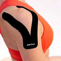 SpiderTech PowerStrips - Kinesiology Tape Precut Y Strips - Black