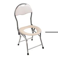 LLL- Commode/fold The Elderly Pregnant Women Thicker Steel Tube Toilet seat Cushions 35.6 * 13 * 74cm