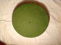 10" Replacement Felt Cover for Phonograph Turntable