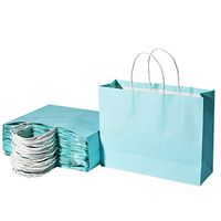 Paper Gift Bags,Kraft Paper Shopping Bags,Party Bags,Merchandise Bag, Kraft Bags, Retail Bags,Paper Bags with Handles 50Pcs/200Pcs