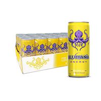 BLUMANIA Energy Drink, Great Taste, No Crash, No Preservatives - Tropical 8.4 Oz (Pack of 24 Cans)